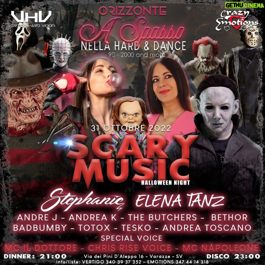 Stephanie Instagram - Aspettando la notte di Halloween! Discoteca Orizzonte, Varazze @vhvertigo