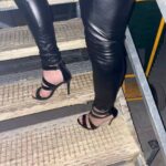 Stephanie Instagram - Black high heels 👠 Get Ready Villareggia