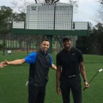 Stephen Curry Instagram - You already know what it is #9! You did your thing on & off the court & I appreciate everything you’ve done for me, the Dubs, the league…you carried a bright torch! and what is to come should be the best sequel in a while 🙌🏽. Love bro! Save a tee time for me @andre