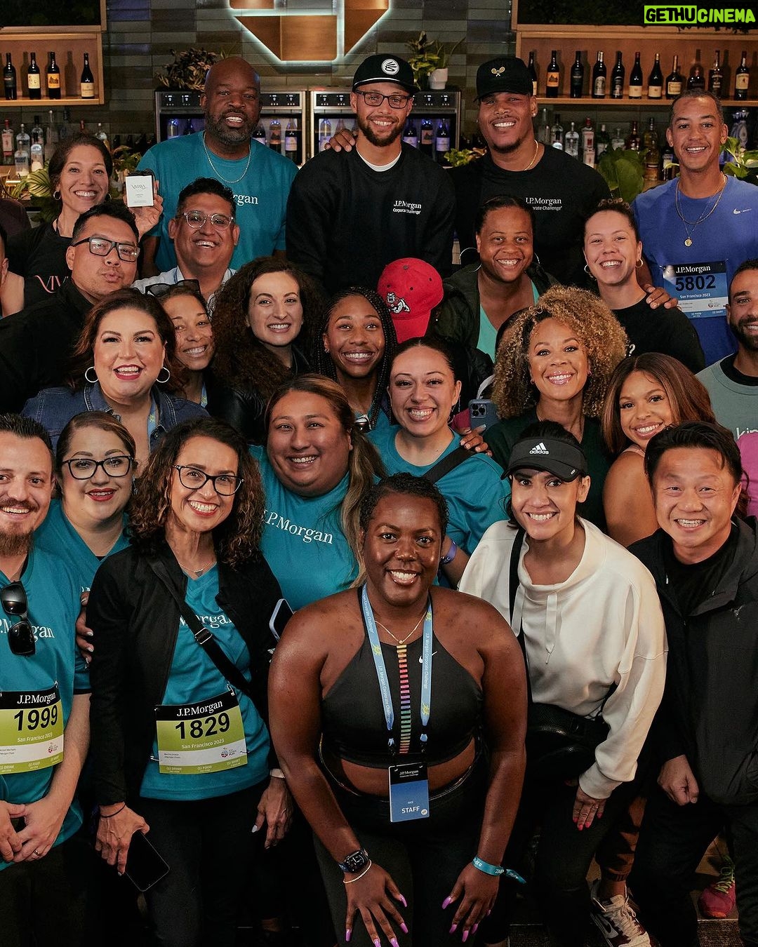 Stephen Curry Instagram - Year 37 in San Francisco of the @jpmorgan Corporate Challenge with my guy @justtrain . This one was incredibly special for @ayeshacurry and I as @eatlearnplay was this year’s beneficiary. Shout out to the 5,000+ #JPMCC Bay Area participants who showed out, and @chase for hosting minority entrepreneurs around wellness! It’s always a pleasure being a #ChasePartner and seeing the impact we make together.