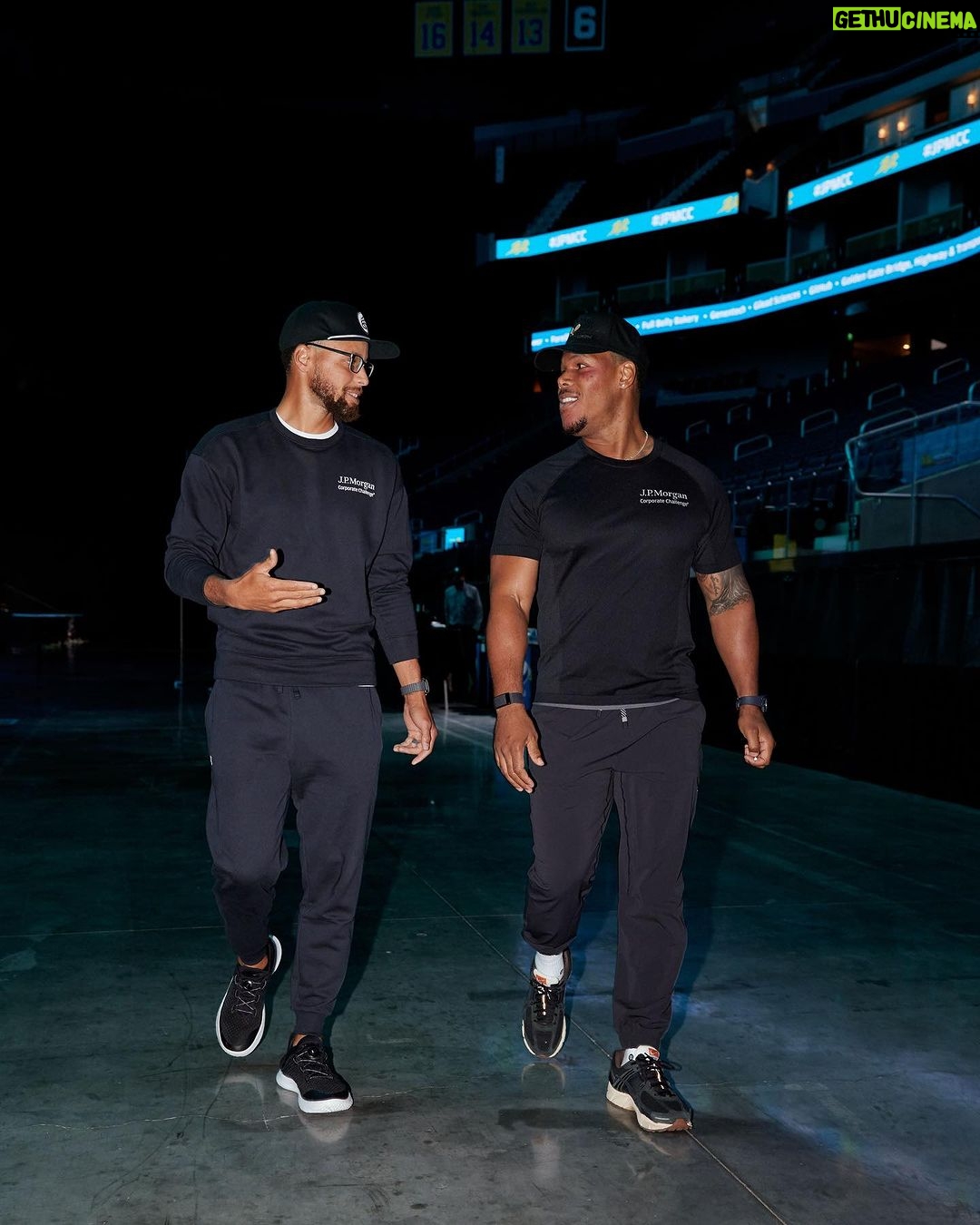 Stephen Curry Instagram - Year 37 in San Francisco of the @jpmorgan Corporate Challenge with my guy @justtrain . This one was incredibly special for @ayeshacurry and I as @eatlearnplay was this year’s beneficiary. Shout out to the 5,000+ #JPMCC Bay Area participants who showed out, and @chase for hosting minority entrepreneurs around wellness! It’s always a pleasure being a #ChasePartner and seeing the impact we make together.