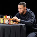 Stephen Curry Instagram - Spiciest interview I've ever done 😂😂 Appreciate the challenge @HotOnes! https://youtu.be/nbxVfd1bw3s