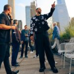 Stephen Curry Instagram - #UnderratedFilm week is officially here!! Thanks @appletv for kicking things off right with an incredible dinner with the amazing folks who made this all possible 🙌🏽 @petenicks @a24 @proximitymedia JULY 21st!!