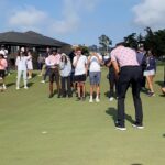 Stephen Curry Instagram – Appreciate @carmax for supporting @underratedgolf across all our stops this season!! Capped off by our Curry Cup Putting Contest, we couldn’t have done it without em 🙌🏽 
#CarMaxPartner

📸: Courtesy of UNDERRATED Golf; Noah Graham (Getty)