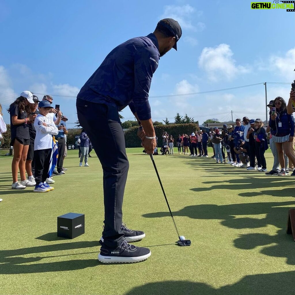 Stephen Curry Instagram - Appreciate @carmax for supporting @underratedgolf across all our stops this season!! Capped off by our Curry Cup Putting Contest, we couldn't have done it without em 🙌🏽  #CarMaxPartner 📸: Courtesy of UNDERRATED Golf; Noah Graham (Getty)