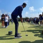 Stephen Curry Instagram – Appreciate @carmax for supporting @underratedgolf across all our stops this season!! Capped off by our Curry Cup Putting Contest, we couldn’t have done it without em 🙌🏽 
#CarMaxPartner

📸: Courtesy of UNDERRATED Golf; Noah Graham (Getty)