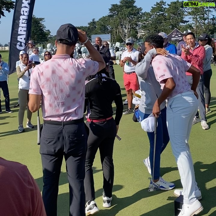 Stephen Curry Instagram - Appreciate @carmax for supporting @underratedgolf across all our stops this season!! Capped off by our Curry Cup Putting Contest, we couldn't have done it without em 🙌🏽  #CarMaxPartner 📸: Courtesy of UNDERRATED Golf; Noah Graham (Getty)