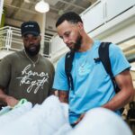 Stephen Curry Instagram - Baltimore, what an unbelievable couple of days celebrating team and putting in the work @underarmour @currybrand HQ. The strength of our sqUAd is undeniable and the energy of Baltimore basketball is REAL. Thank you for the hospitality.
