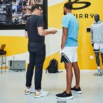 Stephen Curry Instagram – Baltimore, what an unbelievable couple of days celebrating team and putting in the work @underarmour @currybrand HQ. The strength of our sqUAd is undeniable and the energy of Baltimore basketball is REAL. Thank you for the hospitality.