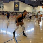 Stephen Curry Instagram - Day 2 of #CurryCamp…energy was unreal every session. Appreciate every player working hard, competing and making your presence felt. You know we had to gift our MVP’s & leadership winners something special @currybrand. Future is bright ⭐️