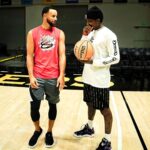 Stephen Curry Instagram - @currybrand x @tuff_crowd ! From the '09 draft, to @underarmour ... til infinity. Excited to collab with my brother @brandonjennings on a capsule collection. Changing the Game again on 11/11 👀