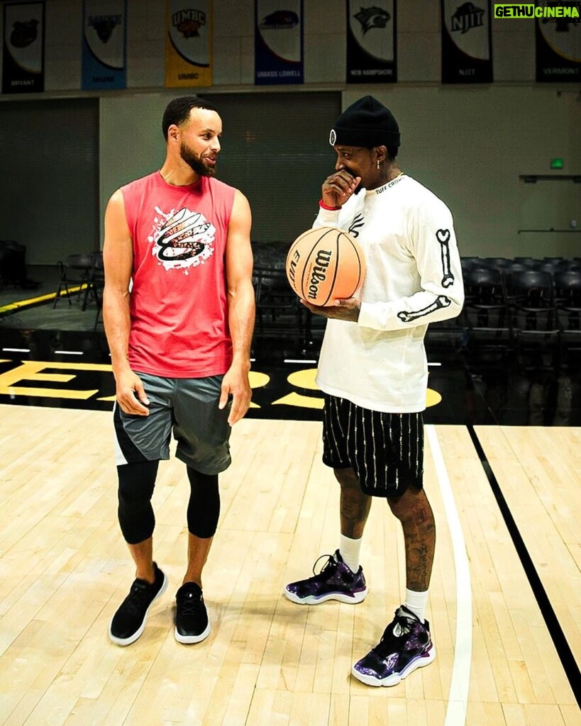 Stephen Curry Instagram - @currybrand x @tuff_crowd ! From the '09 draft, to @underarmour ... til infinity. Excited to collab with my brother @brandonjennings on a capsule collection. Changing the Game again on 11/11 👀