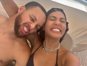 Stephen Curry Instagram - My Woman. I Love you more than you know. I’m thankful for every experience we have shared together. The highs, the lows, the ways life has brought us closer together through it all. God continues to bless us. You have brought me so much joy and happiness from day 1. Let’s keep going. More! I love you! #12 @ayeshacurry July 30, 2011 ➡️ July 30, 2023