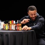 Stephen Curry Instagram - Spiciest interview I've ever done 😂😂 Appreciate the challenge @HotOnes! https://youtu.be/nbxVfd1bw3s
