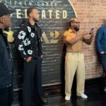 Stephen Curry Instagram - #UnderratedFilm week is officially here!! Thanks @appletv for kicking things off right with an incredible dinner with the amazing folks who made this all possible 🙌🏽 @petenicks @a24 @proximitymedia JULY 21st!!