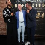 Stephen Curry Instagram - #UnderratedFilm week is officially here!! Thanks @appletv for kicking things off right with an incredible dinner with the amazing folks who made this all possible 🙌🏽 @petenicks @a24 @proximitymedia JULY 21st!!