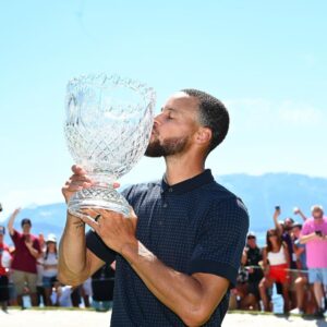 Stephen Curry Instagram - Dream come true! Championship flow in Tahoe 🏆 An unbelievable week I’ll never forget…can’t wait to run it back!

@acchampionship
@currybrand
@callawaygolf