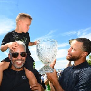 Stephen Curry Instagram - Dream come true! Championship flow in Tahoe 🏆 An unbelievable week I’ll never forget…can’t wait to run it back!

@acchampionship
@currybrand
@callawaygolf