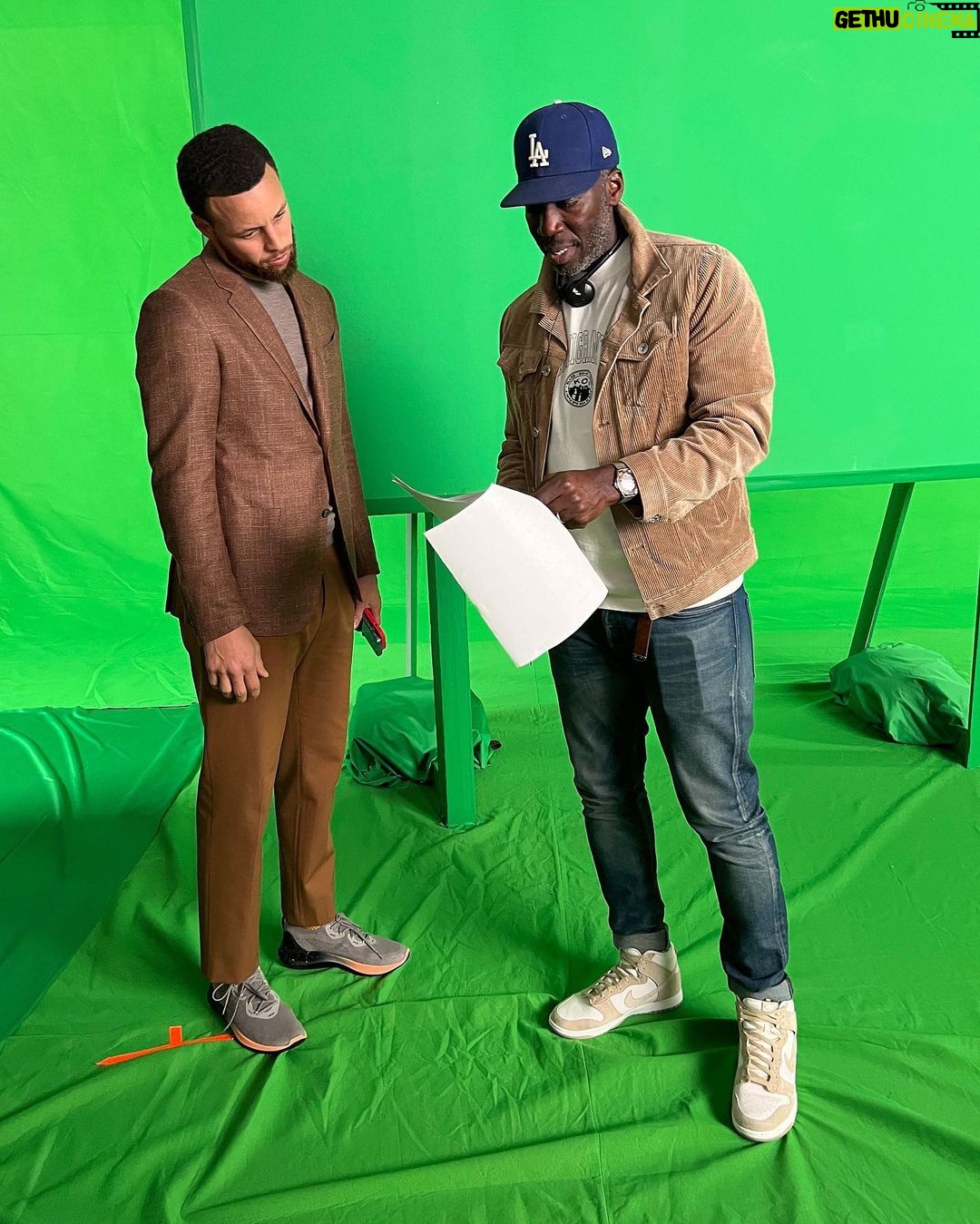 Stephen Curry Instagram - Unreal day on set with @subway and the great Rick Famuyiwa!! Couldn't contain my excitement for our new campaign... also had trouble keeping a straight face after we stopped rolling 😂😂 #SubwayPartner