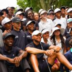 Stephen Curry Instagram - A great day in Ohio. On our final day at Firestone, @stephencurry30 showed up and cheered on the boys and girls as they finished on the 18th. Congrats to @juliavollmer05 @kjofahengauegolf and the entire field for another 🔥leg of the Tour. See y'all in Las Vegas! #ugtour #stayunderrated #golf