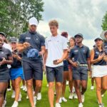 Stephen Curry Instagram - It was amazing watching the @underratedgolf kids play their last holes at Firestone! Even crazier to think they’re playing on the same course that @tigerwoods has won 8 times and the iconic shot on 18 in the dark. I had to take a swing myself 😂. Proud of yall!! Keep doing your thing. See you at Curry Cup 💪.