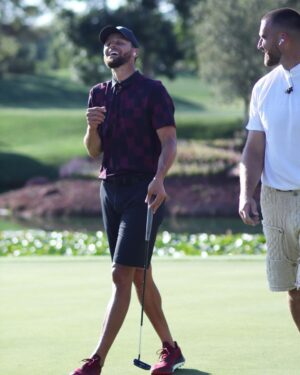 Stephen Curry Instagram - Let’s go golfing @djkhaled ⛳️