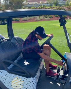 Stephen Curry Instagram - Let’s go golfing @djkhaled ⛳️