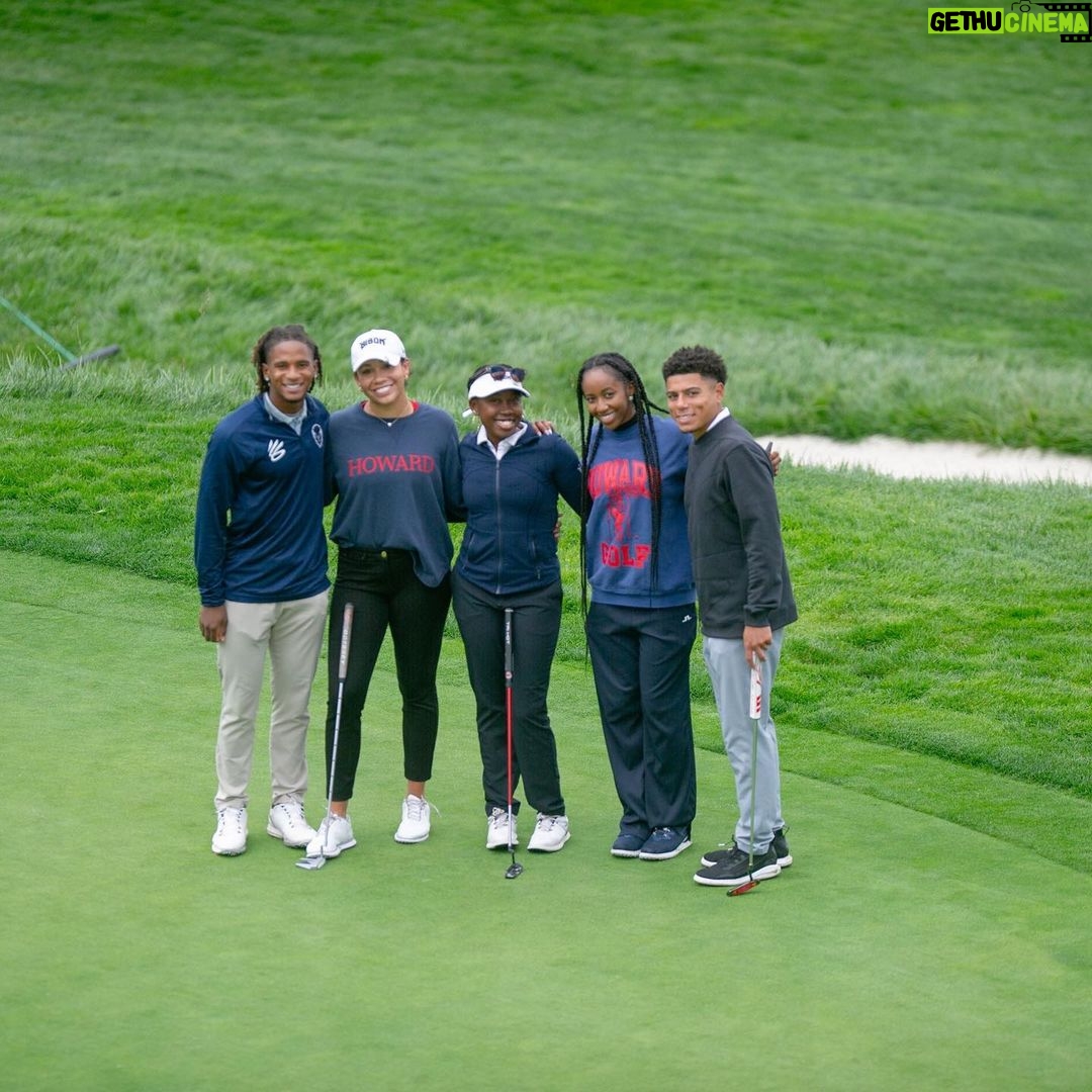 Stephen Curry Instagram - Another incredible Bison at the Beach from Pebble Beach!! Our 3rd year of this event never ceases to amaze...seeing @hubison_golf, Dr. Wayne A. I. Frederick, Coach @sampuryear and all our supporters and partners all in the same place brings me so much joy. An amazing program just getting started. Let's keep stacking those chips too!! HU 🙌🏽 Pebble Beach Golf Links