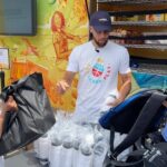 Stephen Curry Instagram - Amazing vibes in The Town with @carmax, Eat. Learn. Play. and our youth development partner, @oaklandgenesis!! Had a blast on the field at Elmhurst United Middle School with our incredible @eatlearnplay bus, giving out books, meals and having fun all at the same time 🚌🙌🏽 #CarMaxPartner