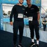 Stephen Curry Instagram - Year 37 in San Francisco of the @jpmorgan Corporate Challenge with my guy @justtrain . This one was incredibly special for @ayeshacurry and I as @eatlearnplay was this year’s beneficiary. Shout out to the 5,000+ #JPMCC Bay Area participants who showed out, and @chase for hosting minority entrepreneurs around wellness! It’s always a pleasure being a #ChasePartner and seeing the impact we make together.