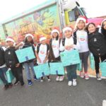 Stephen Curry Instagram - We celebrated our 11th annual Christmas with the Currys🎄by bringing the joy of reading to all 17,000 elementary school students in the Oakland Unified School District—delivering beautiful gift boxes of books to 49 schools. That’s 85,000 books total!📚 We also made an extra special delivery to 800 students at OUSD's Manzanita Campus, with the help of our village of volunteers and partners. Students received gift boxes of books, backpacks, and other holiday treats. Plus, we announced that Manzanita will be the first of eight @ousdnews campuses to get a revitalized schoolyard in 2024 in partnership with @eatlearnplay and @kaboom! 🎉 Thank you to the dedicated community of partners and volunteers who supported this year’s #ChristmaswiththeCurrys including @workday, @currybrand, @underarmour, @chase, @literatikids, @rakuten, and @warriors. 📷 @noahgphotos/@gettyimages