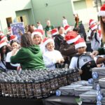 Stephen Curry Instagram - We celebrated our 11th annual Christmas with the Currys🎄by bringing the joy of reading to all 17,000 elementary school students in the Oakland Unified School District—delivering beautiful gift boxes of books to 49 schools. That’s 85,000 books total!📚 We also made an extra special delivery to 800 students at OUSD's Manzanita Campus, with the help of our village of volunteers and partners. Students received gift boxes of books, backpacks, and other holiday treats. Plus, we announced that Manzanita will be the first of eight @ousdnews campuses to get a revitalized schoolyard in 2024 in partnership with @eatlearnplay and @kaboom! 🎉 Thank you to the dedicated community of partners and volunteers who supported this year’s #ChristmaswiththeCurrys including @workday, @currybrand, @underarmour, @chase, @literatikids, @rakuten, and @warriors. 📷 @noahgphotos/@gettyimages