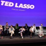 Stephen Manas Instagram - Fantastic moment For Your Consideration Considérez nous 🙏 (sounds terrible in french ..) The missing ones were with us in spirits 🕉️☯️ Stylist @philippeuter @theonly.agency Mua @najamil_makeup Brand @johnvarvatos . . . #tedlasso #tedlassoemmys #richmondtillwedie #tedlassocrew #stephenmanas #richardmontlaur Los Angeles, California