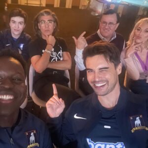 Stephen Manas Instagram - We were all very moved by the previous episode. I guarantee you, the emotion was also present on the set and me personally when I watched ep10

Thank you for all your comments and your involvement ❤️

The season is coming to an end soon… So enjoy episode penultimate of season 3 
Just enjoy ❤️

Applause for @joekellyjk47 the writer, Declan Lowney the director and @ajcatoline the editor
.
.
.
#AFCrichemond #tedlasso #appletv #richardmontlaur #stephenmanas #appletvseries #canalplus #footbalislife @appletv @canalplus