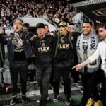 Stephen Manas Instagram - What a night What a night !!! A strong game hosted by @lafc And with a win !! 4 0 !! Warmest welcome ever ! @lafc3252 thanks you so so so much 🔥 #goodluck for this season #believe #tedlasso Los Angeles, California
