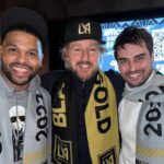 Stephen Manas Instagram - What a night What a night !!! A strong game hosted by @lafc And with a win !! 4 0 !! Warmest welcome ever ! @lafc3252 thanks you so so so much 🔥 #goodluck for this season #believe #tedlasso Los Angeles, California