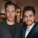 Stephen Manas Instagram - ❤️ What a day thank you @appletvplus A wonderful #Bafta day with the #tedlasso team and all the great shows of @apple Stylist : @philippeuter @tristannoumea #tlnconsulting Big thanks to @thekooples @louboutinworld and @magnapresse London, United Kingdom