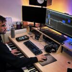 Stephen Manas Instagram - 🎶🎶🎶 Lovely composing week end with mon Cher friend and composer @quentin.t.h #music #composer #musiccomposer Lyon, France