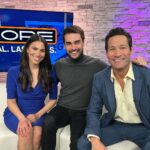 Stephen Manas Instagram - Great way to start the day ! Beautiful moment hosted by @alyssadeitsch Thanks to @fox5vegas for receiving me ☺️🙏 Stay connected for Ted Lasso's sequel :) . . . #tedlasso #interview #tv Las Vegas, Nevada