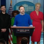 Stephen Manas Instagram - I mean ... I don't know how many times I would be speechless with #tedlasso .. At the #whitehouse TedLasso cast with @jason_sudeikis giving a beautiful speech about the importance of #mentalhealth Thanks to all the fans, you #believe in us #love #proud #care