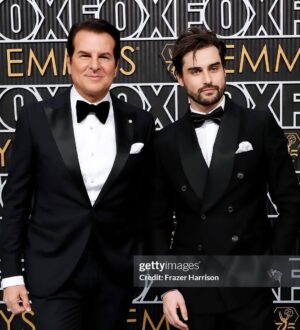 Stephen Manas Instagram - Just had my first Emmy experience – a surreal night filled with gratitude 

Made possible thanks to the incredible team behind #TedLasso who worked so hard for all those years, and thanks to everyone who made that Emmys night unforgettable

Last but not least, thanks to all the viewers, your support means the world to us 🙃

Love you TedLasso Family 
Thank you all, @jason_sudeikis 🙏 ❤️

Huge thanks to :
@vincentdepaul12 
@luckystar_international 
Stylist : @philippeuter 
To all the press for the wonderful 📸
@grayscaleic 
@stylepr 
@louboutinworld 
@ikebehar 
@audemarspiguet 
.
.
.
 #Emmys2024 #GratefulHeart #TedLassoMagic #DreamsRealized #SpiritualJourney #tedlasso