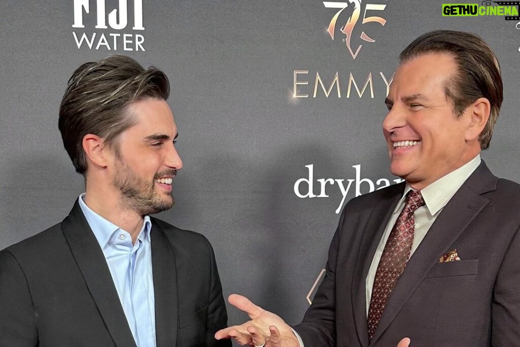 Stephen Manas Instagram - What a wonderful evening to celebrate all the nominees of the 75th Emmys Thank you @vincentdepaul12 ! @televisionacad @philippeuter @luckystar_international @appletv #tedlasso #tedlassoemmys . . . #producer #emmys #academy #hollywood #tv #emmy #film #producing #television
