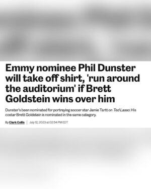 Stephen Manas Instagram - 21 (I love this number)

21 nominations for the 2023 #Emmys for #tedlasso 

With many new nominees!

A special shoutout to Phil for his first nomination, which he so well deserves (with a little bet going on) 🔥🙏 and to all the others ❤️ : 🎶 🎬💄

Big thanks to @ralph_goducks for the beautiful FYCs