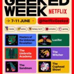 Steve Blackman Instagram – Netflix Geeked Week is coming! @umbrellaacad @netflix @netflixgeeked