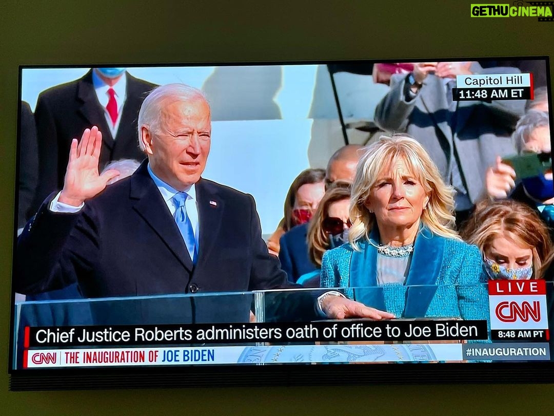 Steve Blackman Instagram - The national nightmare is over!!! Congrats @joebiden our new President. So happy!!! United States America