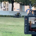 Steve Blackman Instagram - Getting ready for @castanedawong to race to the grassy knoll. One of only a handful of shots done in Dallas, Texas. @netflix @umbrellaacad @umbrellaacademylat