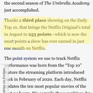 Steve Blackman Instagram - RECORD BREAKING!!! So proud of this team. @umbrellaacad @netflix