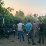 Steve Blackman Instagram - Getting ready for @ellenpage to run through our corn field grown just for this shoot (when we were done, corn was turned into feed. Nothing was wasted!) @umbrellaacad @netflix