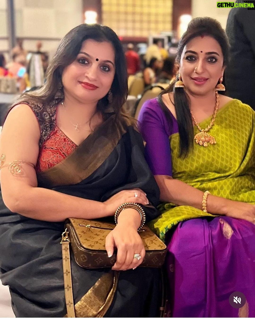 Suchitra Murali Instagram - Such an amazing feeling meeting my Classmate after ages…! This wonderful Soul …Sona😍😍