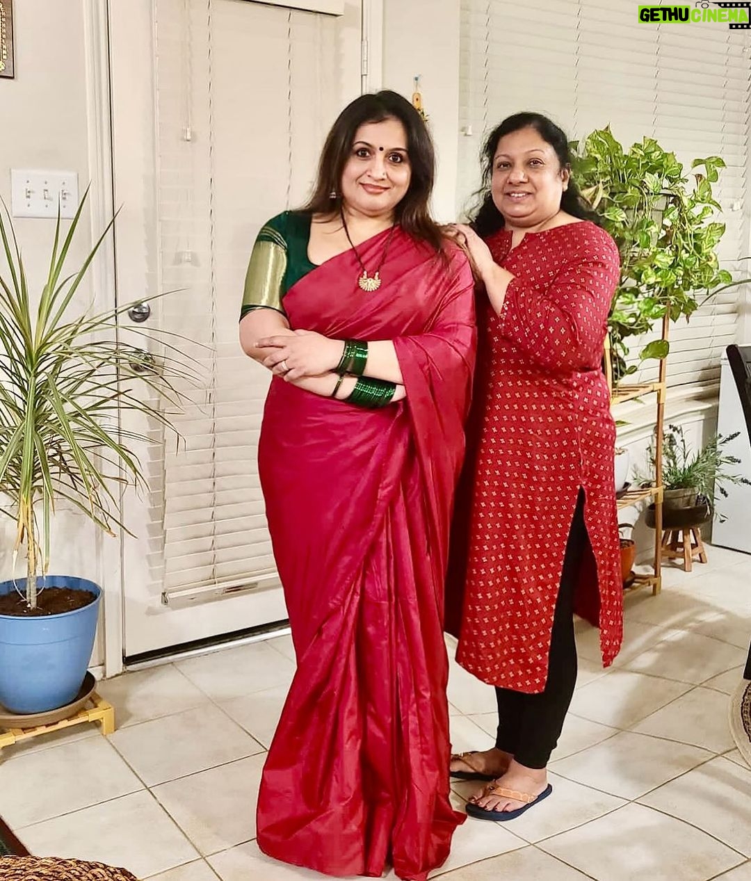 Suchitra Murali Instagram - Me and my dearest AnuAunty..😍😍🥰🥰